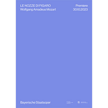 Le nozze di Figaro 2023-24 A0 (Plakat)