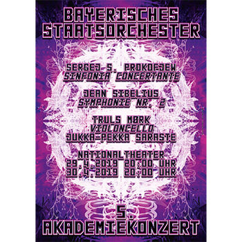 5. Akademiekonzert 2018/19 (Plakat)                                             