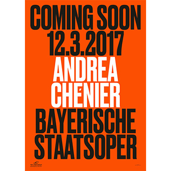 Andrea Chénier (Plakat)                                                         