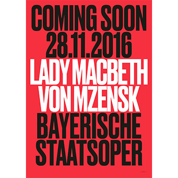 Lady Macbeth von Mzensk (Plakat)                                                