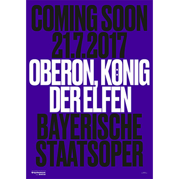 Oberon, König der Elfen (Plakat)                                                